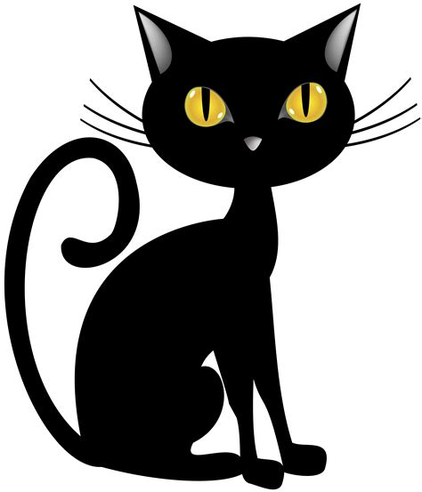 black cat clip art free